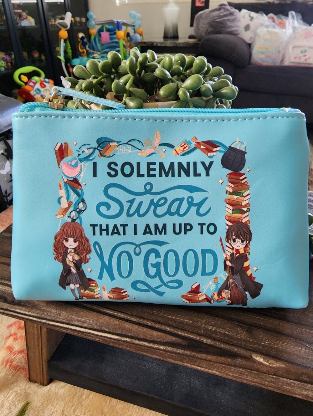 Harry Potter I Solemnly Swear That I’m Up To No Good Zip Wallet - NWT